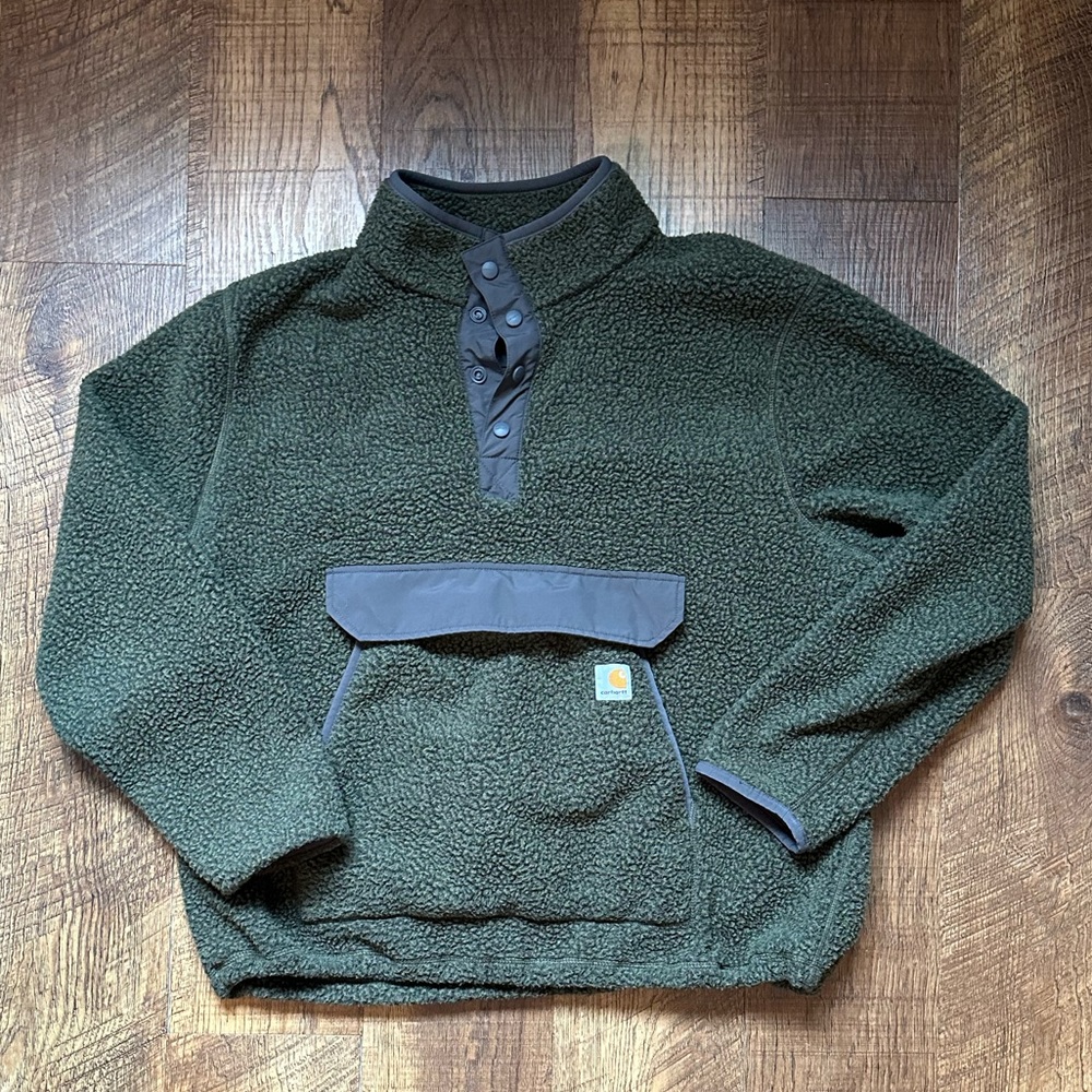 NWOT Men’s Carhartt 1/4 Snap Pullover, XL